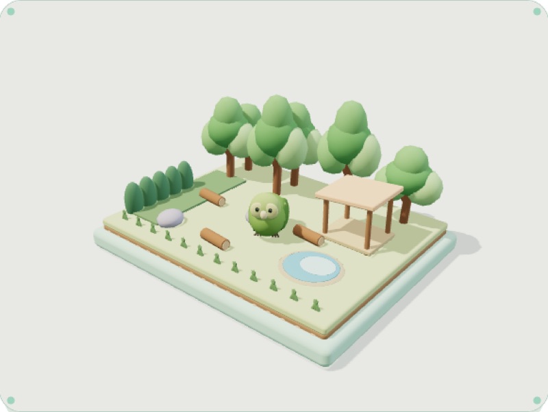 Actual Habitat designer scene